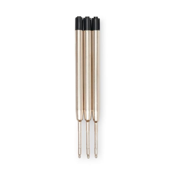 Produktbild: Kugelschreiber Refill 3er Set Schwarz