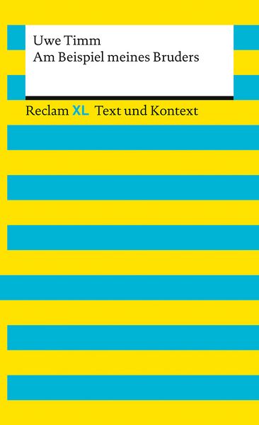 Produktbild: Am Beispiel meines Bruders. Textausgabe mit Kommentar und Materialien