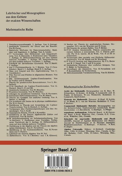 Produktbild: Iterationsverfahren Numerische Mathematik Approximationstheorie