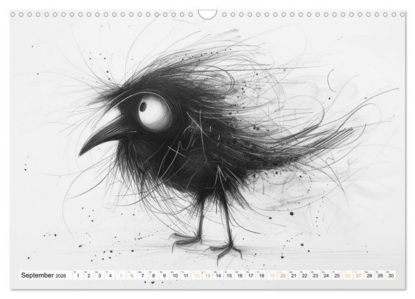 Produktbild: Tierisches Tohuwabohu (Wandkalender 2026 DIN A3 quer), CALVENDO Monatskalender