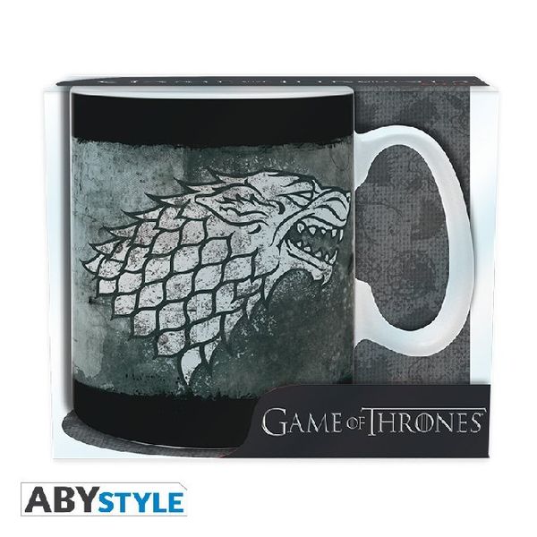 Produktbild: ABYstyle - Game of Thrones - Stark 460 ml Tasse