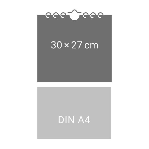 Produktbild: Times&more Bastelkalender schwarz 2026