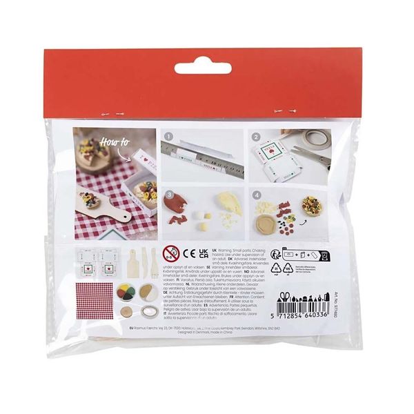 Produktbild: Pizza, Mini-Kreativ-Set f&uuml;r Wichtelt&uuml;re