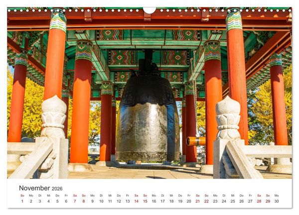 Produktbild: Busan - Hafenstadt in S&uuml;dkorea (Wandkalender 2026 DIN A3 quer), CALVENDO Monatskalender