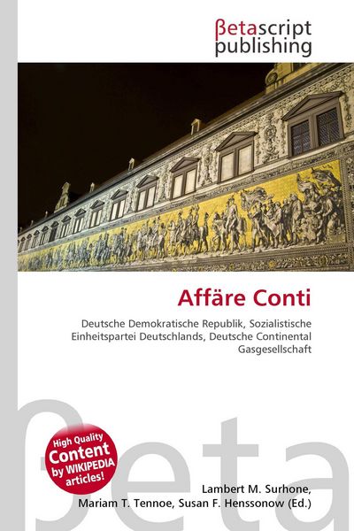 Produktbild: Aff&auml;re Conti