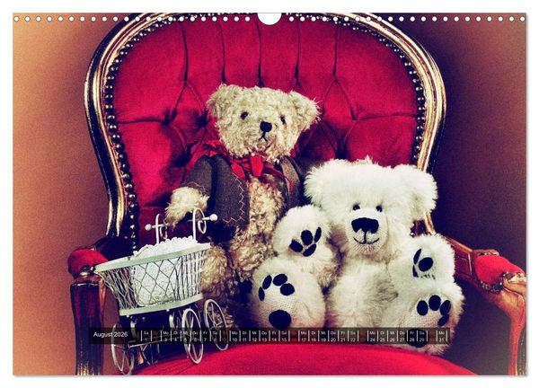 Produktbild: Die Teddys sind los (Wandkalender 2026 DIN A3 quer), CALVENDO Monatskalender