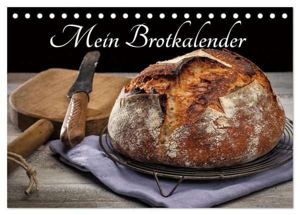 Mein Brotkalender (Tischkalender 2025 DIN A5 quer), CALVENDO Monatskalender