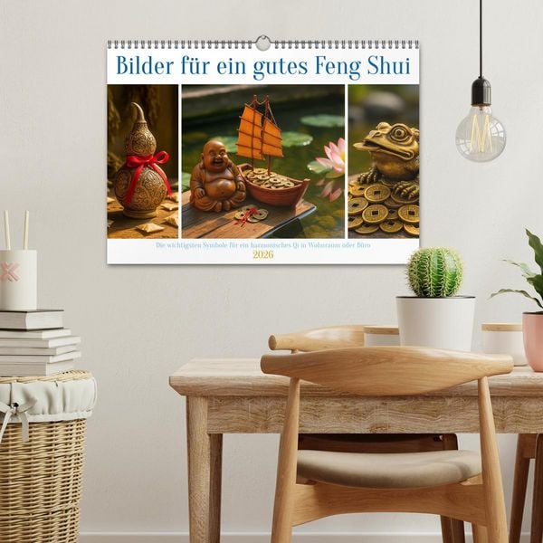 Produktbild: Bilder f&uuml;r ein gutes Feng Shui (Wandkalender 2026 DIN A3 quer), CALVENDO Monatskalender