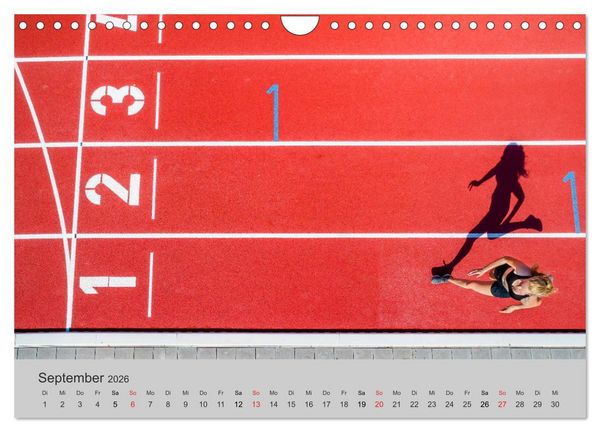 Produktbild: Momente des Sport (Wandkalender 2026 DIN A4 quer), CALVENDO Monatskalender