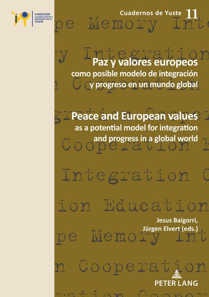 Produktbild: Paz y valores europeos como posible modelo de integraci&oacute;n y progreso en un mundo global