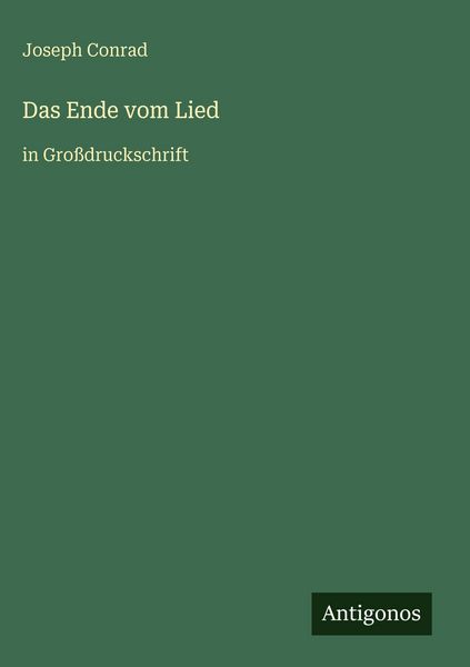 Produktbild: Das Ende vom Lied