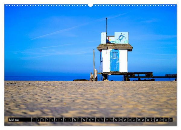 Produktbild: Einzigartige Strandansichten auf Amrum (Wandkalender 2027 DIN A2 quer), CALVENDO Monatskalender