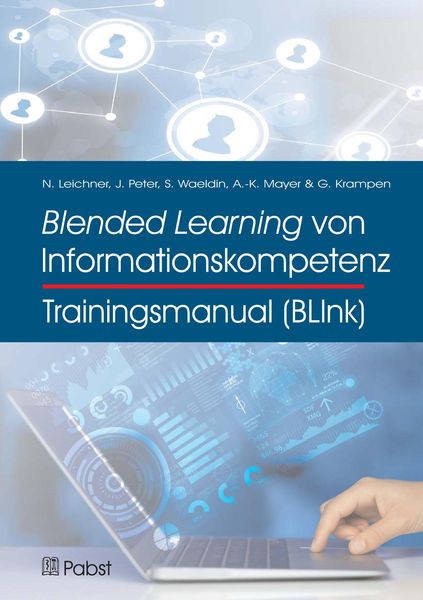 Produktbild: Trainingsmanual Blended Learning von Informationskompetenz (BLInk)