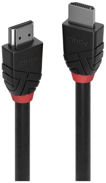 Produktbild: LINDY HDMI Anschlusskabel HDMI-A Stecker 3.00 m Schwarz 36773 8K UHD HDMI-Kabel