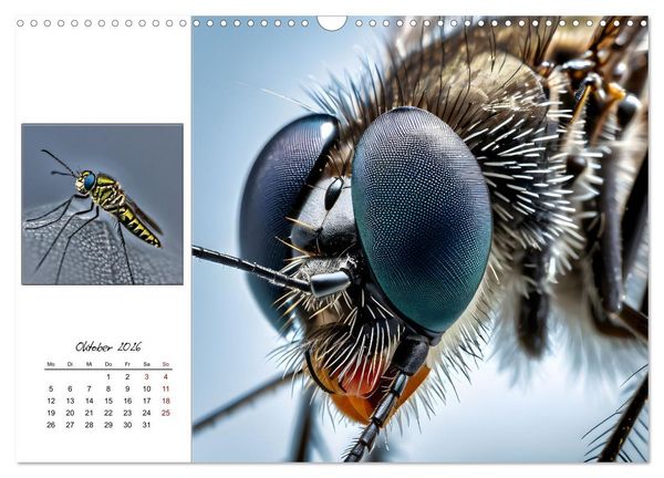 Produktbild: Facettenaugen - Meisterwerke der Natur (Wandkalender 2026 DIN A3 quer), CALVENDO Monatskalender