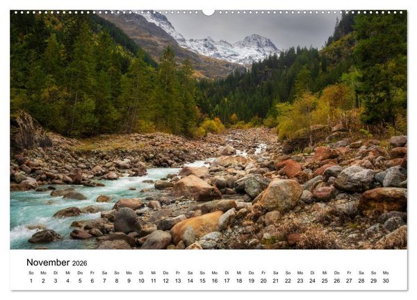Produktbild: Flusswelt Schweiz (hochwertiger Premium Wandkalender 2026 DIN A2 quer), Kunstdruck in Hochglanz