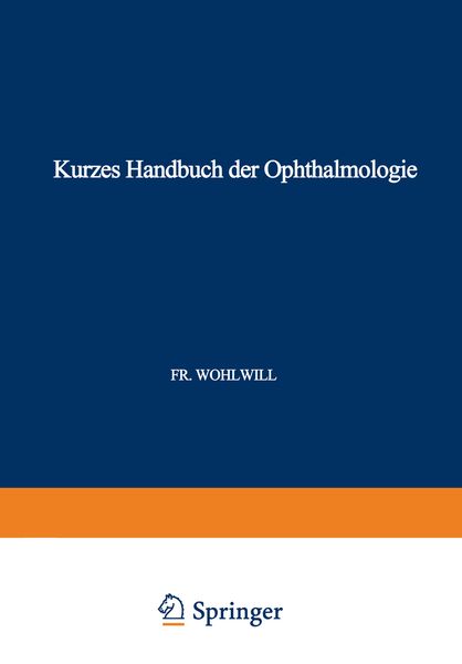 Produktbild: Kurzes Handbuch der Ophthalmologie