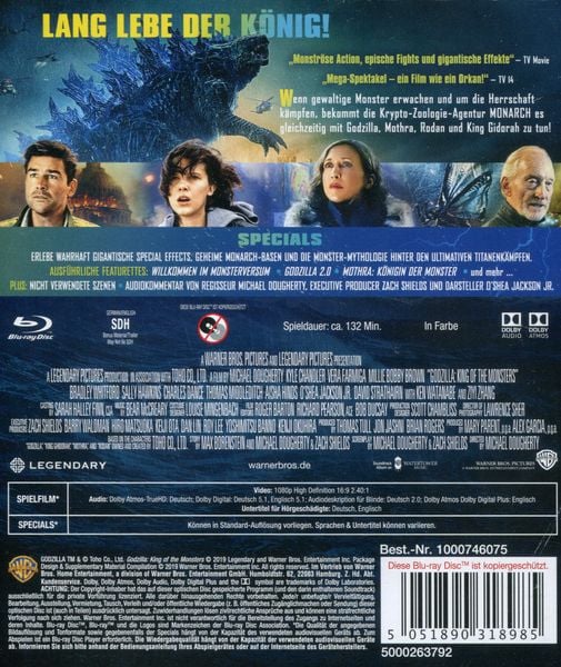 Produktbild: Godzilla II - King of the Monsters
