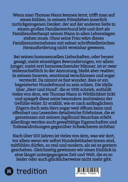 Produktbild: Thomas Mann und sein Hund