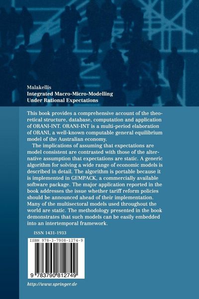 Produktbild: Integrated Macro-Micro-Modelling Under Rational Expectations