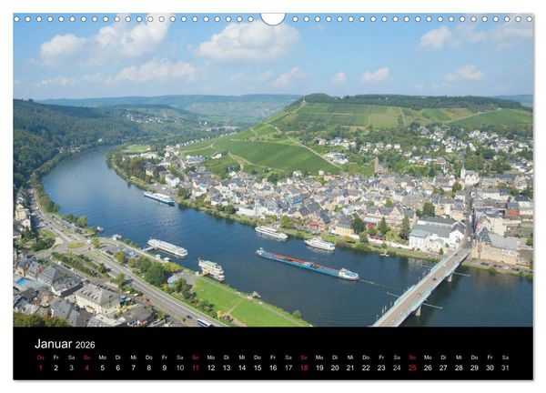 Produktbild: Sch&ouml;ne Mosel (Wandkalender 2026 DIN A3 quer), CALVENDO Monatskalender