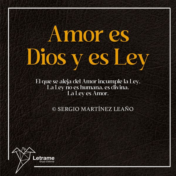 Produktbild: Amor es Dios y es Ley