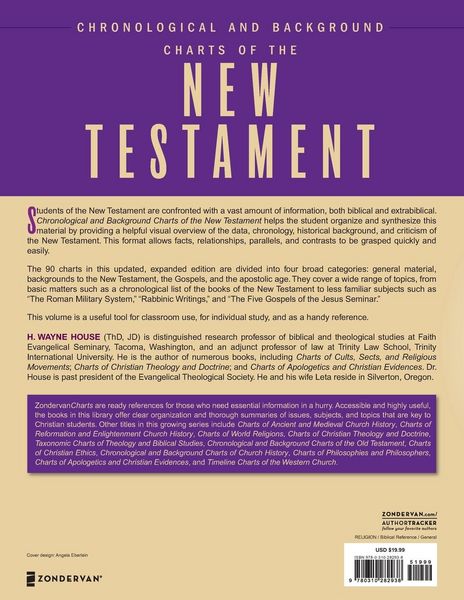 Produktbild: The Chronological and Background Charts of the New Testament