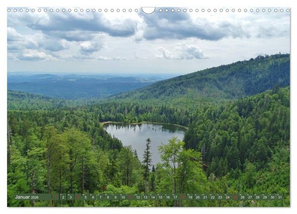 Produktbild: Wandererlebnisse im Bayrischen Wald (Wandkalender 2026 DIN A3 quer), CALVENDO Monatskalender