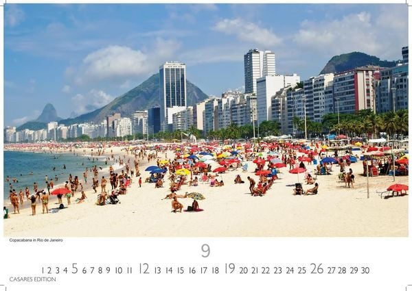 Produktbild: Brasilien Kalender 2027 &ndash; Wandkalender | Fotokalender S&uuml;damerika 35x50cm &ndash; Farbenfrohe Natur, lebendige Kultur & traumhafte Landschaften als Deko & Geschenkidee