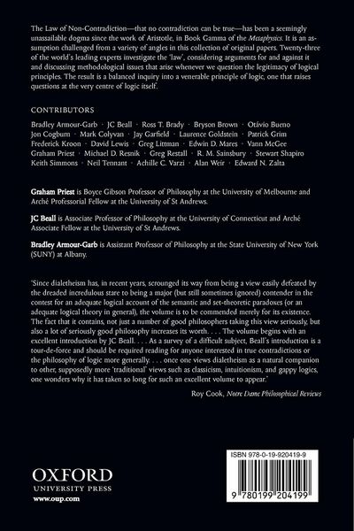 Produktbild: The Law of Non-Contradiction