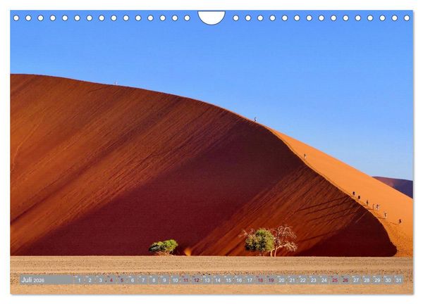 Produktbild: Namibia &ndash; Auf dem Weg ins Sossusvlei (Wandkalender 2026 DIN A4 quer), CALVENDO Monatskalender
