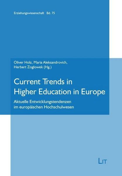 Produktbild: Current Trends in Higher Education in Europe