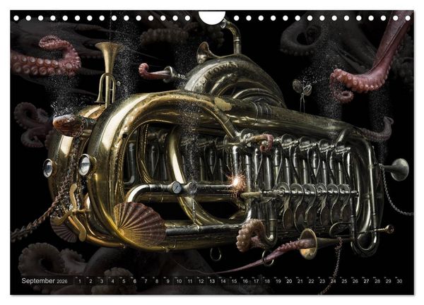 Produktbild: Musica fant&aacute;sia - Die wundersame Welt des Fotok&uuml;nstlers Olaf Bruhn (Wandkalender 2026 DIN A4 quer), CALVENDO Monatskalender