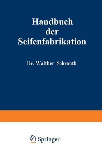 Produktbild: Handbuch der Seifenfabrikation