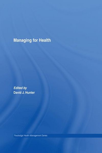 Produktbild: Managing for Health