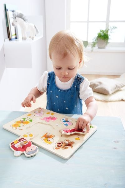Produktbild: Greifpuzzle Oma Lenis Tiere