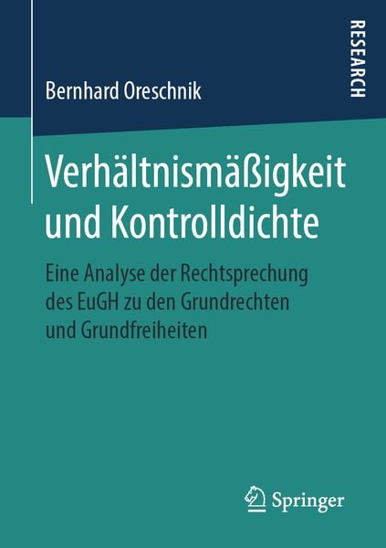 Produktbild: Verh&auml;ltnism&auml;&szlig;igkeit und Kontrolldichte