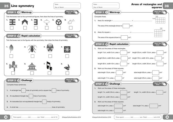 Produktbild: Letts 5-Minute Maths Mastery Age 8-9