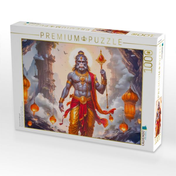 Produktbild: CALVENDO Puzzle Hanuman, der Affengott | 1000 Teile Lege-Gr&ouml;&szlig;e 64x48cm Foto-Puzzle f&uuml;r gl&uuml;ckliche Stunden