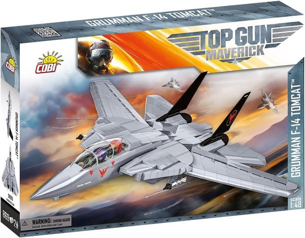 COBI Top Gun 5920 - Grumman F-14 Tomcat, Bausatz 1:48. 869+2 Klemmbausteine