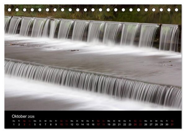 Produktbild: Die Amper - Ansichten eines bayerischen Flusses (Tischkalender 2026 DIN A5 quer), CALVENDO Monatskalender