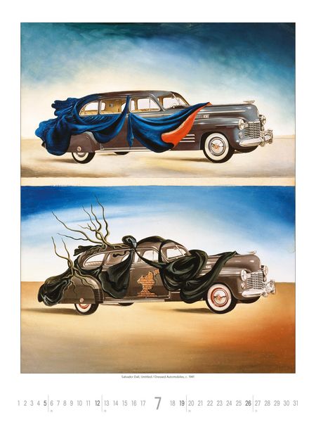 Salvador Dali 2026 - Bild-Kalender 42x56 cm - Kunst-Kalender - Wand-Kalender - Malerei - Alpha Edition