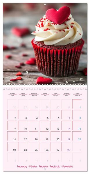 Produktbild: Cupcake Lovers (Wall Calendar 2026 12 &times; 12 Inch) CALVENDO 12 Month Wall Calendar