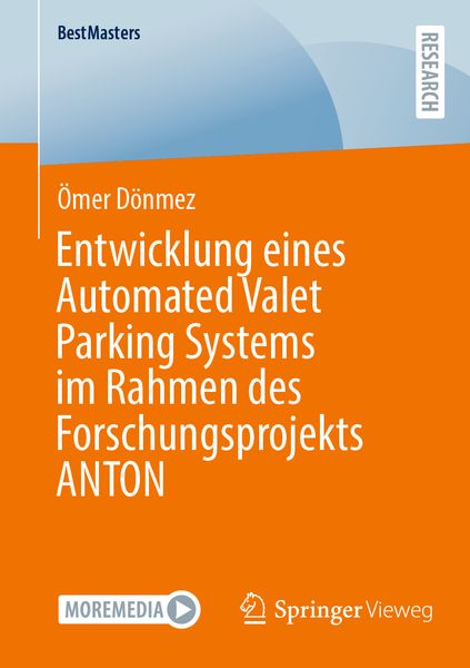 Produktbild: Entwicklung eines Automated Valet Parking Systems im Rahmen des Forschungsprojekts ANTON