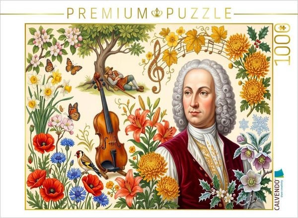 CALVENDO Puzzle Antonio Vivaldi (1678-1741) | 1000 Teile Lege-Größe 64 × 48 cm Foto-Puzzle für glückliche Stunden