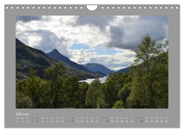 Produktbild: Argyll (Wandkalender 2026 DIN A4 quer), CALVENDO Monatskalender