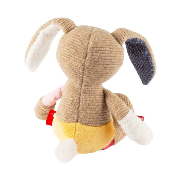 Produktbild: Sigikid 43464 - Kuscheltier Hase mit gelber Nase, Patchwork Sweety, 30 cm