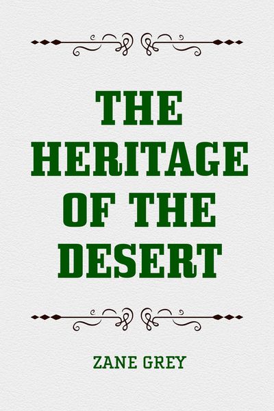 Produktbild: The Heritage of the Desert