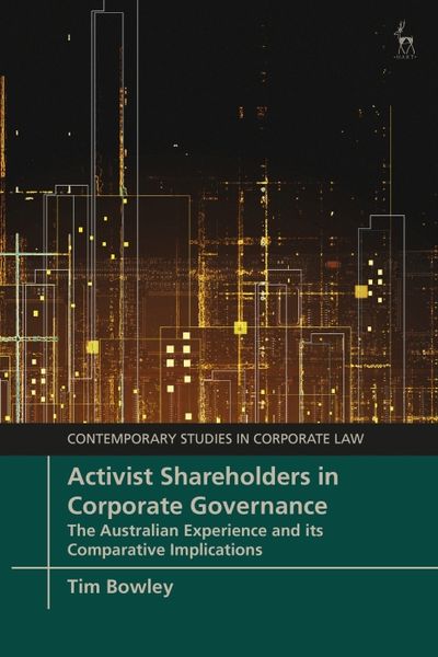 Produktbild: Bowley, T: Activist Shareholders in Corporate Governance