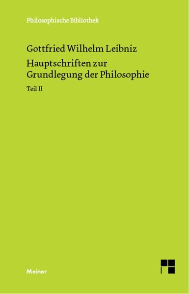 Produktbild: Hauptschriften zur Grundlegung der Philosophie Teil II